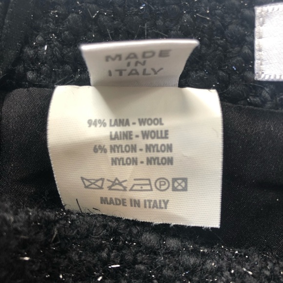 Gunex Vintage Italian Tweed Wool Skirt SZ US 8 - Picture 6 of 6